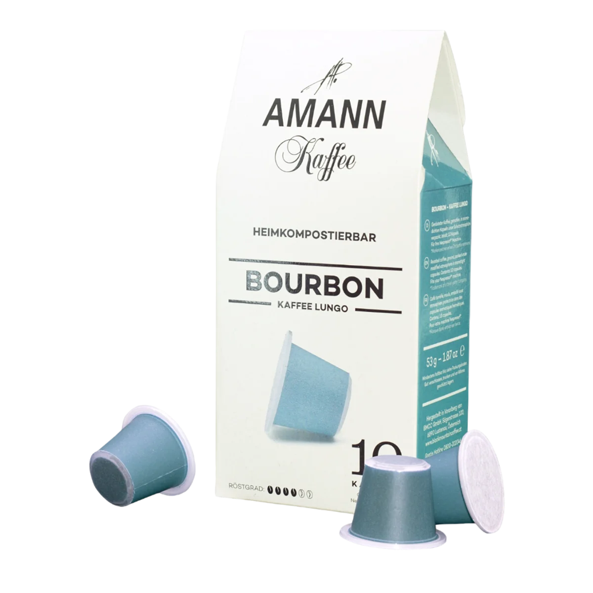 Amann Bourbon Kaffee Lungo капсули 10бр.
