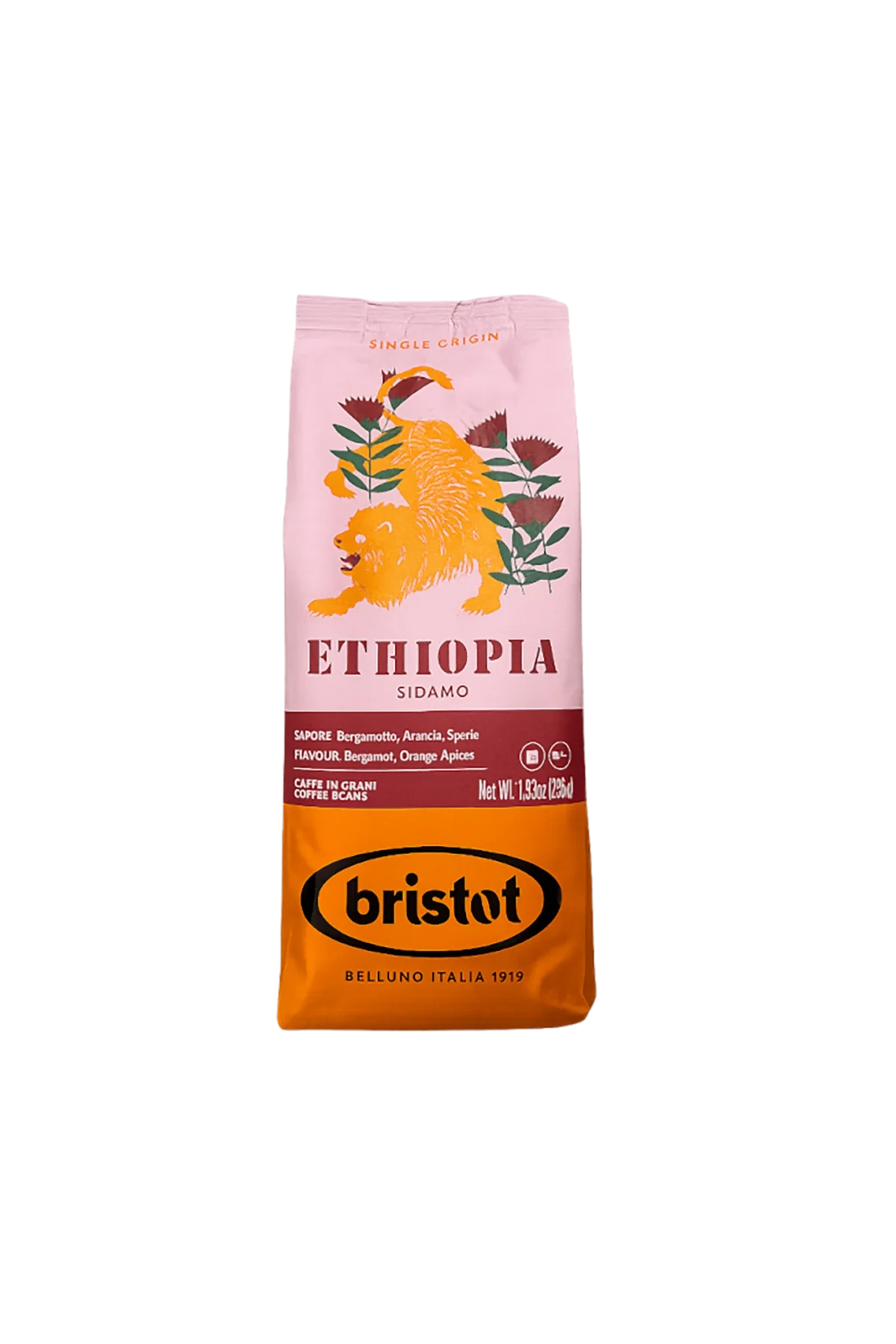 Ethiopia Bristot Ethiopia Sidamo - Single Origin 0.225кг