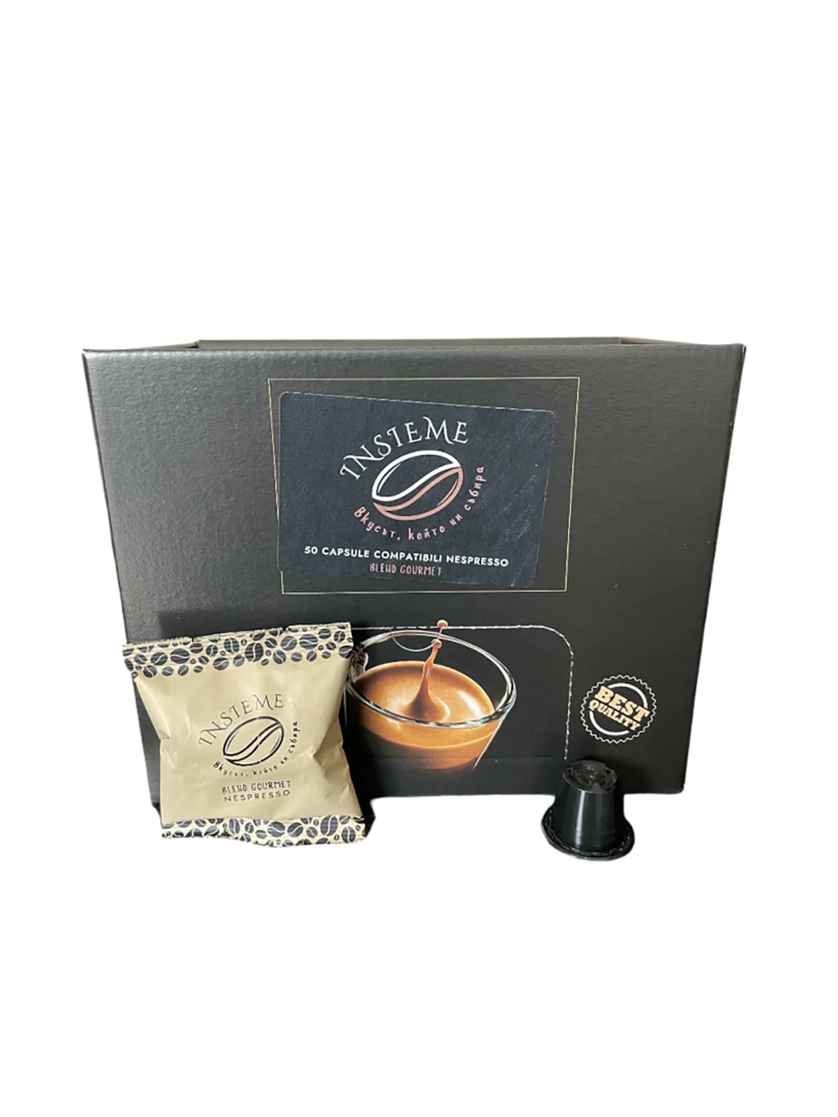 f4b2778f-267b-4c69-abed-1a65d65ec56a Insieme Caffè Gourmet NESPRESSO® капсули 50бр.